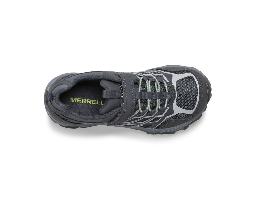 Merrell Sneakers Black - Moab FST Low A/C Waterproof - Kids 98AODJRTL